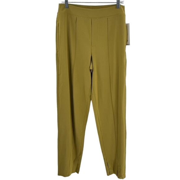 Athleta Vienna Slim Pants Sz 8T Green Tall - Picture 1 of 8